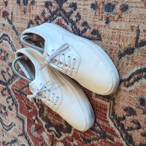 Koio Portofino Luxury Leather Sneakers in Antique White